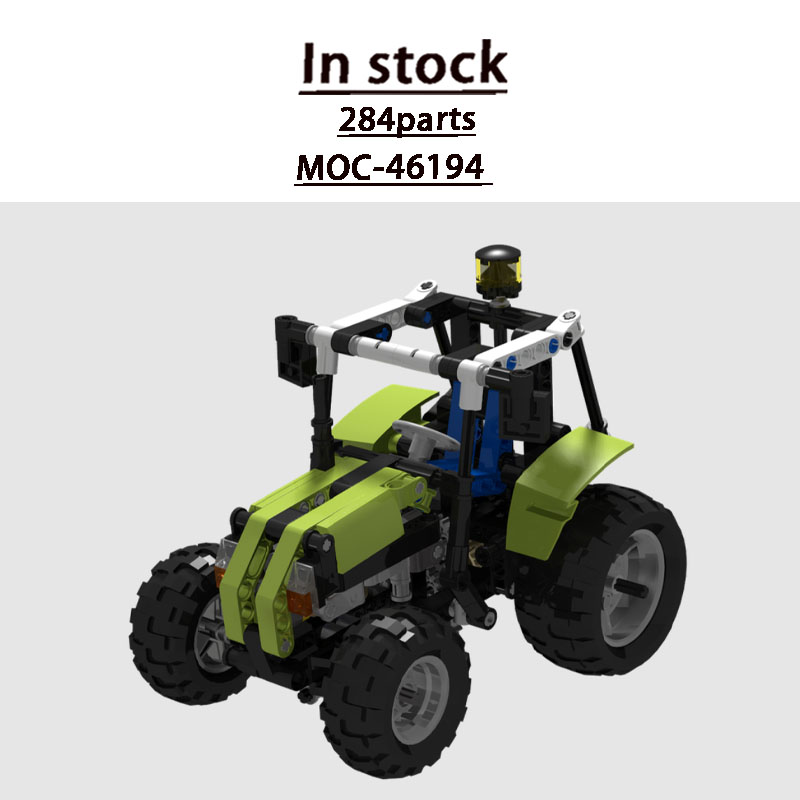 Urban Farming Building - MOC-46194 Model Blok Bangunan Traktor Pertanian