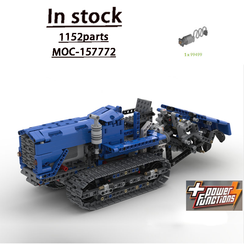 Urban Farming Building - MOC-157772 Model Blok Bangunan Traktor Perayap