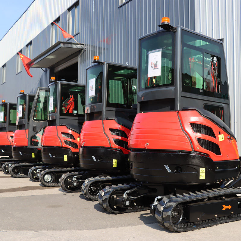 Urban Farming Indoor - Excavator Mini Beroda Rantai Ber-AC, Traktor