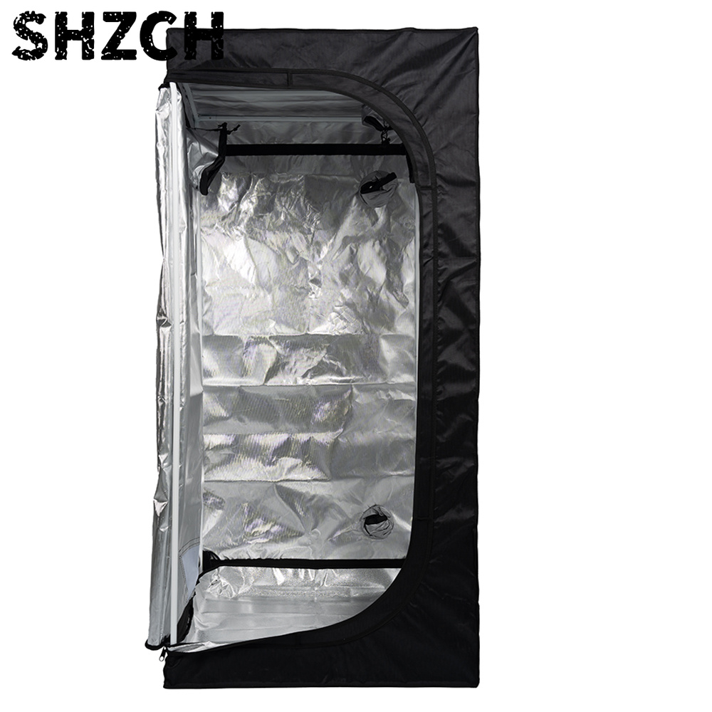 Grow Tent 4X4 - 60x60x140CM 600D Kotak Tanam Hidroponik Mudah