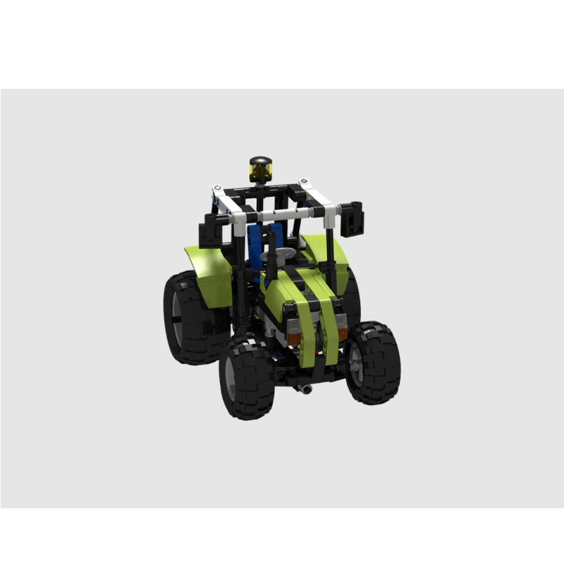 Urban Farming Building - MOC-46194 Model Blok Bangunan Traktor Pertanian