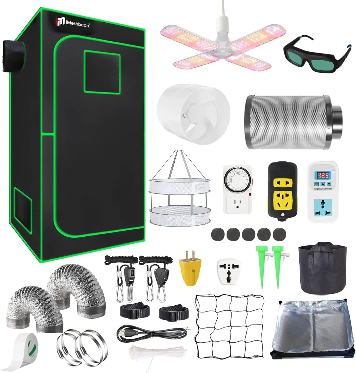 Grow Tent 4X4 - Kit Tenda Tanam 24