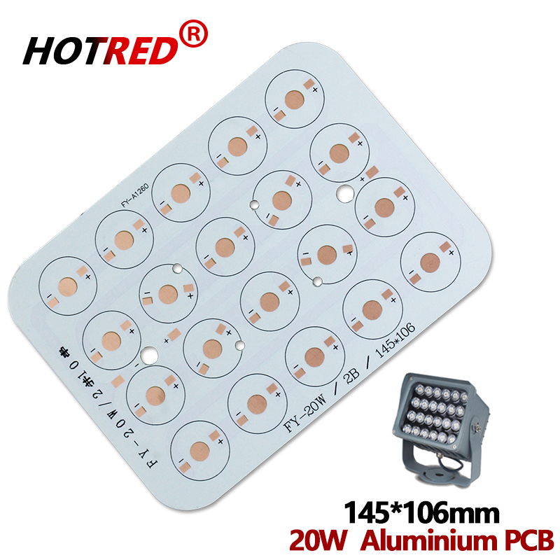 Flood Tray Table - Papan PCB Aluminium LED, Substrat Pelat