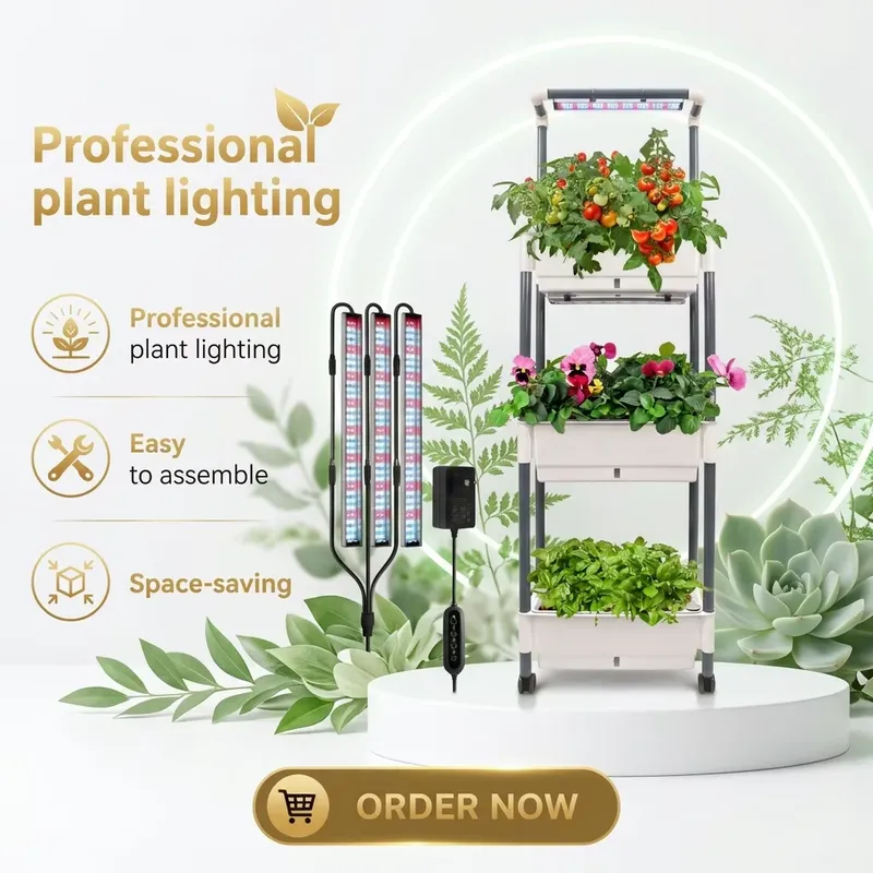 Urban Farming Indoor - Kit Tanaman Dalam Ruangan dengan Kontrol