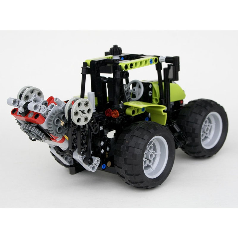 Urban Farming Building - MOC-4933 Model Blok Bangunan Traktor Pertanian
