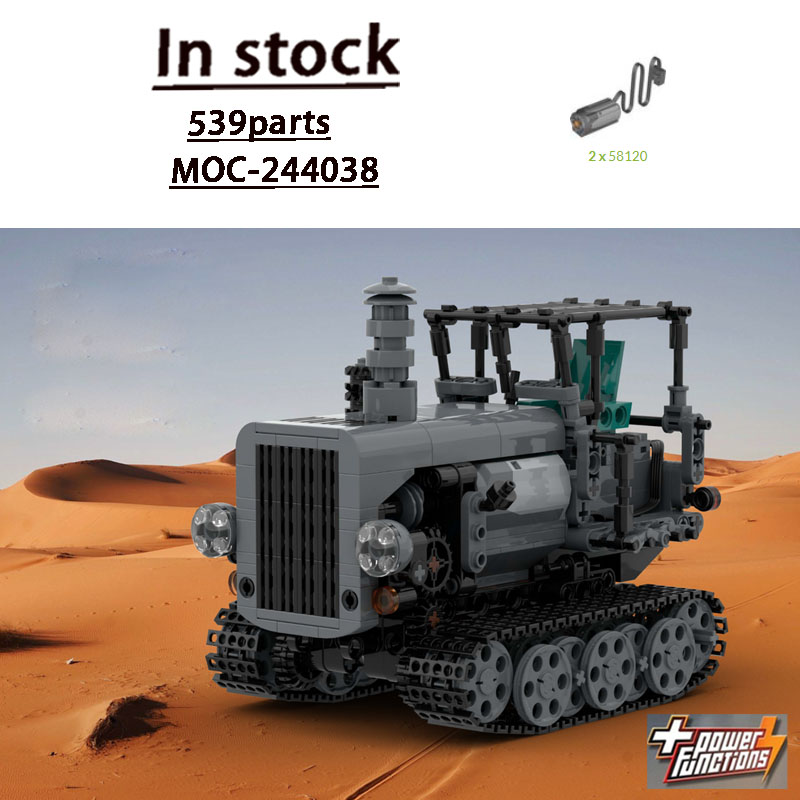 Urban Farming Building - MOC-244038 Model Blok Bangunan Traktor Pertanian