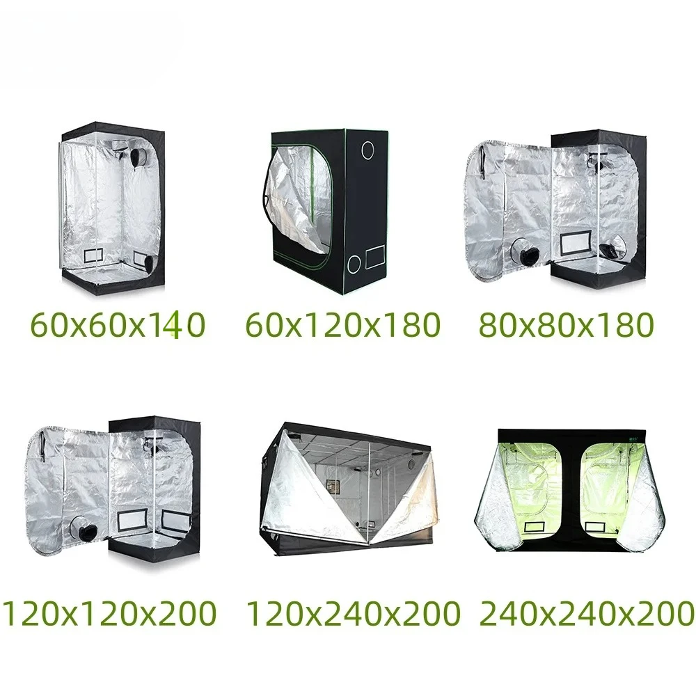 60x60x140CM 600D Kotak Tanam H - Grow Tent 4X4 ulasan dan harga