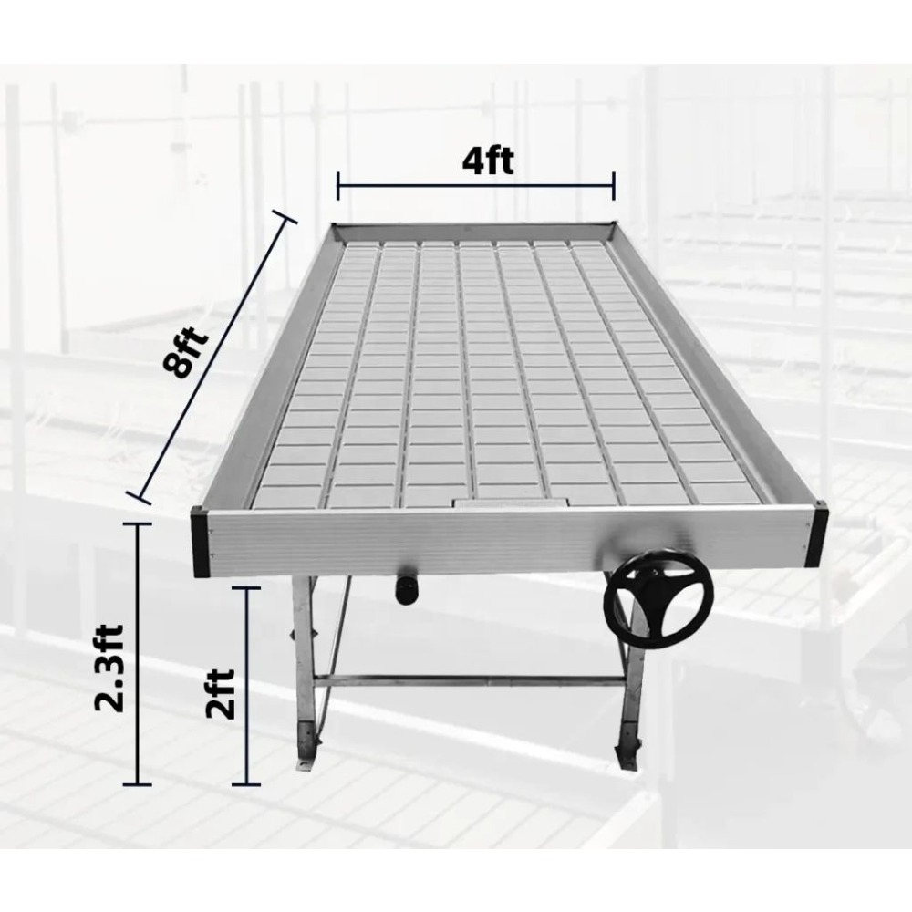 Meja Tanam Hidroponik Vertikal - Flood Tray Table ulasan dan harga