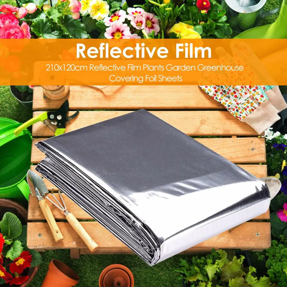 10/1 buah Film Mylar perak san - Grow Tent 4X4 ulasan dan harga