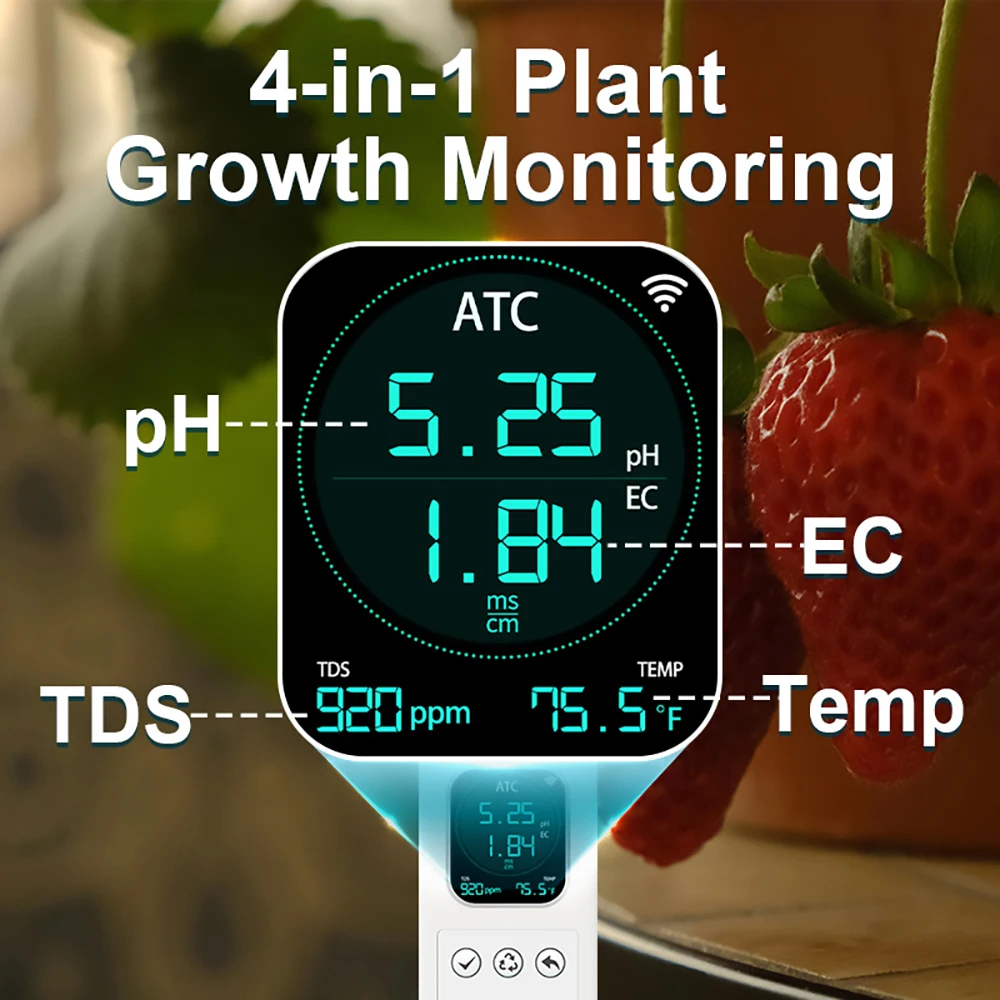 Kit Sensor WiFi 4-in-1 Kactoil - Urban Farming Indoor ulasan dan harga